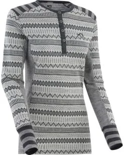 Kari Traa Åkle LS Langærmet Uldundertrøje -Tilbud Try Ski Butik 334729