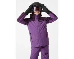 Helly Hansen Juniors' Level Ski Jacket - Skijakke Børn -Tilbud Try Ski Butik 41728 678 3 onbody1
