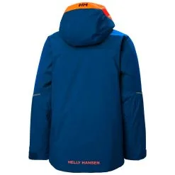 Helly Hansen Juniors’ Summit Ski Jacket - Skijakke Børn -Tilbud Try Ski Butik 41761 606 4 back