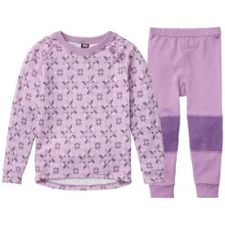 Helly Hansen Kids' HH Graphic LIFA® Merino Base Layer Set Skiundertøj Børn