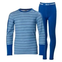 Helly Hansen Junior Graphic Lifa Merino Skiundertøj Børn