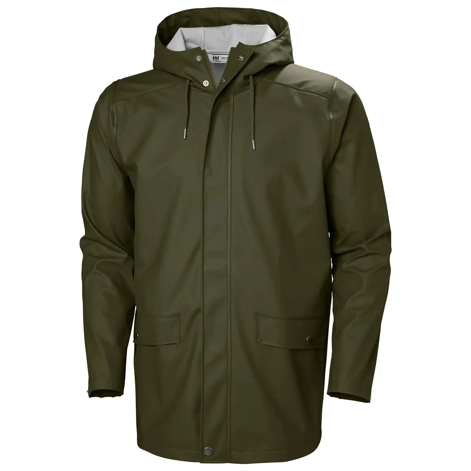Helly Hansen Moss Regnjakke Herre - Forest 1 Helly Hansen Moss Regnjakke Herre - Forest