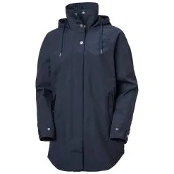 Helly Hansen W Valentia Raincoat - Navy