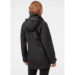 Helly Hansen W Valentia Raincoat - Black -Tilbud Try Ski Butik 53420 990 3 onbody2