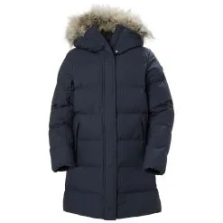 Helly Hansen Women’s Blossom Puffy Winter Parka - Navy