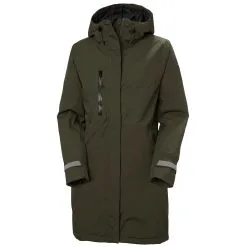 Helly Hansen Women's Adore Insulated Raincoat - Utility Green