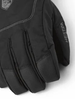 Hestra Gauntlet Sr 5-finger Skihandsker Dame / Herre - Sort -Tilbud Try Ski Butik 560 cbd2a4b9d7 32550 100100 4 original