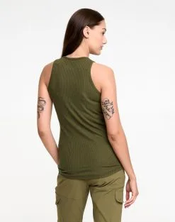 Kari Traa Liv Rib Top -Tilbud Try Ski Butik 621350 Liv Rib Top 10 Merino Wool TWEED MODEL 2 Karitraa