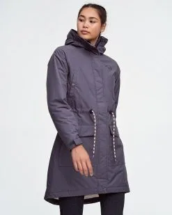 Kari Traa Tvinde Parka Damejakke - Dove Grey -Tilbud Try Ski Butik 622491 Dove Model 1