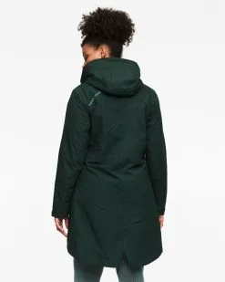 Kari Traa Tvinde Parka Damejakke - Pine Dark Green 7 Kari Traa Tvinde Parka Damejakke - Pine Dark Green -Tilbud Try Ski Butik 622491 Pine model 2