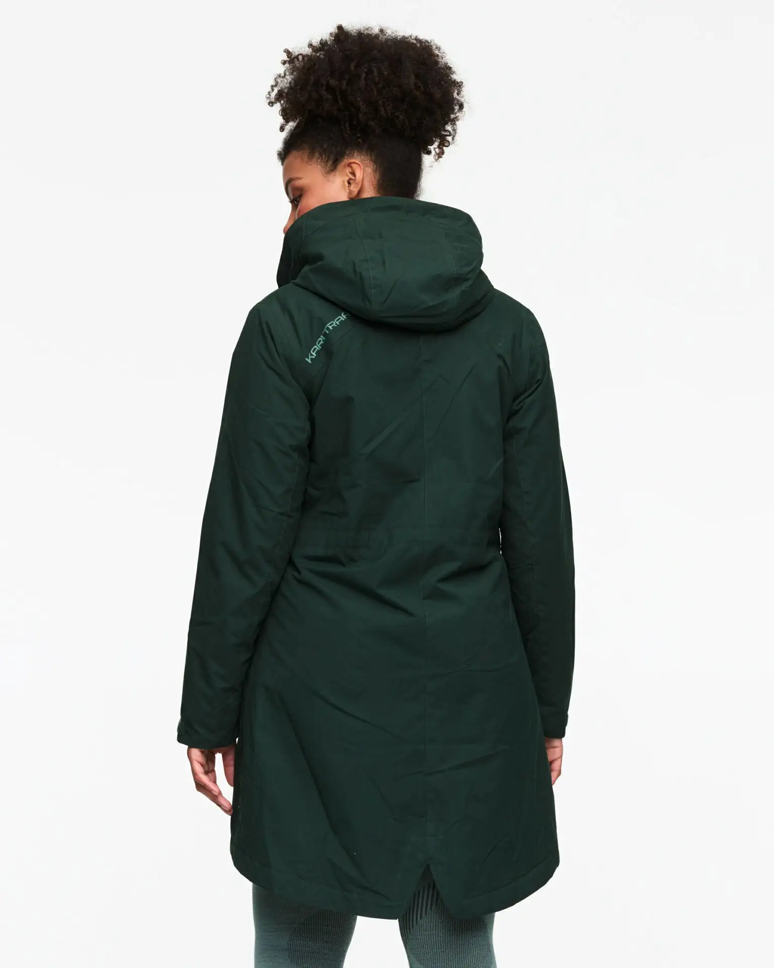 Kari Traa Tvinde Parka Damejakke - Pine Dark Green 4 Kari Traa Tvinde Parka Damejakke - Pine Dark Green - Billede 4
