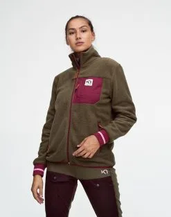 Kari Traa Røthe Fleece Trøje / Jakke -Tilbud Try Ski Butik 622569 Rothe Midlayer Fleece Jacket TWEED MODEL 1 Karitraa 1e465be6 1a15 4773 8caf 127ac2a972fa