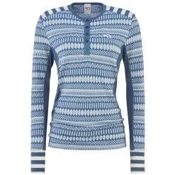 Kari Traa Åkle LS Langærmet Uldundertrøje -Tilbud Try Ski Butik 622585 sail product 1