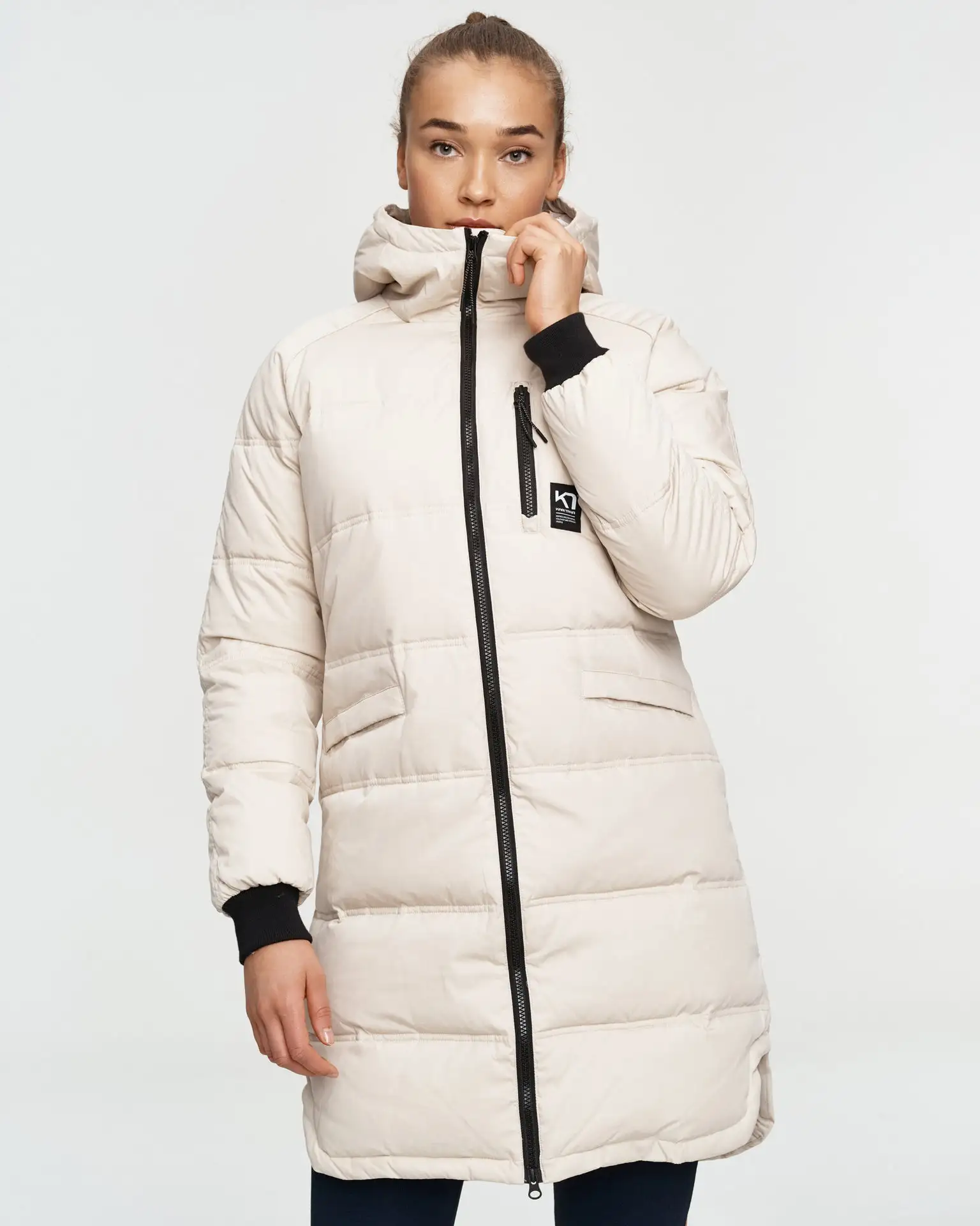 Kari Traa Rongve Parka Lang Dunjakke Dame 10 Kari Traa Rongve Parka Lang Dunjakke Dame - Billede 10