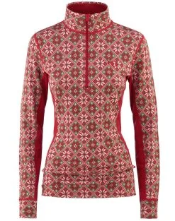 Kari Traa Rose H/Z Højhalset Skiundertrøje Med Lynlås – 100% Merinould -Tilbud Try Ski Butik 622691 Rose Half Zip Base Layer Top Merino Wool RED PRODUCT 1 Karitraa b7ca1164 2cbb 4dfa 80cc c610d645a8d9