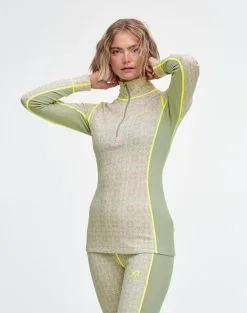 Kari Traa Rose H/Z Skiundertøj Sæt Dame - 100% Merinould -Tilbud Try Ski Butik 622691 Rose Wool Half Zip Merino Wool SLATE MODEL 1 Karitraa 79209bd2 f1e5 41f0 9c08 1170e0bd127d