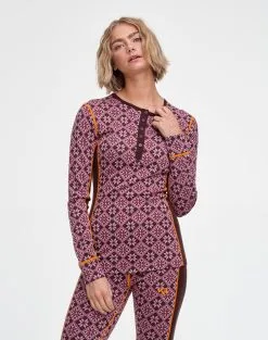 Kari Traa Rose HZ -Tilbud Try Ski Butik 622692 ROSE LONG SLEEVE SYRUP MODEL 1 Karitraa 1