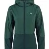 Kari Traa Sanne Hybrid Jakke Dame - Pine Dark Green