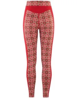 Kari Traa Rose H/Z Skiundertøj Sæt Dame - 100% Merinould -Tilbud Try Ski Butik 622873 Rose Wool High Waist Pant Merino Wool RED PRODUCT 2 Karitraa 1 c8265a27 e265 475e 95db 23238247b20d