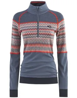 Kari Traa Silja Wool Half-Zip – 100 % Merinould