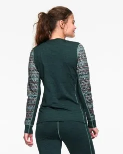 Kari Traa Lune L/S Langærmet Skiundertrøje Dame - Rpine -Tilbud Try Ski Butik 622924 rPine model 2