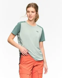Kari Traa Sanne Hiking Tee T-shirt Dame -Tilbud Try Ski Butik 623047 Sage model 1
