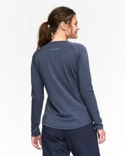 Kari Traa Aada Longsleeve Langærmet Trøje -Tilbud Try Ski Butik 623088 Royal model 2