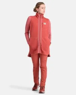 Kari Traa Sanne Pile Vest Long -Tilbud Try Ski Butik 623269 Cedar Model 3