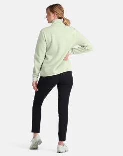 Kari Traa Røthe Fleece Trøje / Jakke - Plus Size -Tilbud Try Ski Butik 623278 ROeTHE MIDLAYER P SLATE MODEL 4 Karitraa