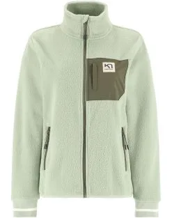 Kari Traa Røthe Fleece Trøje / Jakke - Plus Size -Tilbud Try Ski Butik 623278 ROeTHE MIDLAYER P SLAT PRODUCT 1 Karitraa