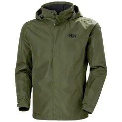 Helly Hansen Dubliner Regnjakke Herre - Utility Green