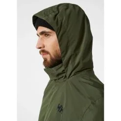 Helly Hansen Dubliner Regnjakke Herre - Utility Green -Tilbud Try Ski Butik 62643 431 8 feature1