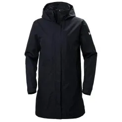 Helly Hansen Women's Aden Insulated Rain Coat - Navy