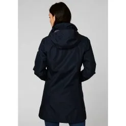 Helly Hansen Women's Aden Insulated Rain Coat - Navy -Tilbud Try Ski Butik 62649 597 3 onbody2