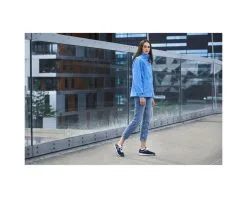 Helly Hansen Aden Regnjakke Dame - Skagen Blue -Tilbud Try Ski Butik 62650 619 9 action3