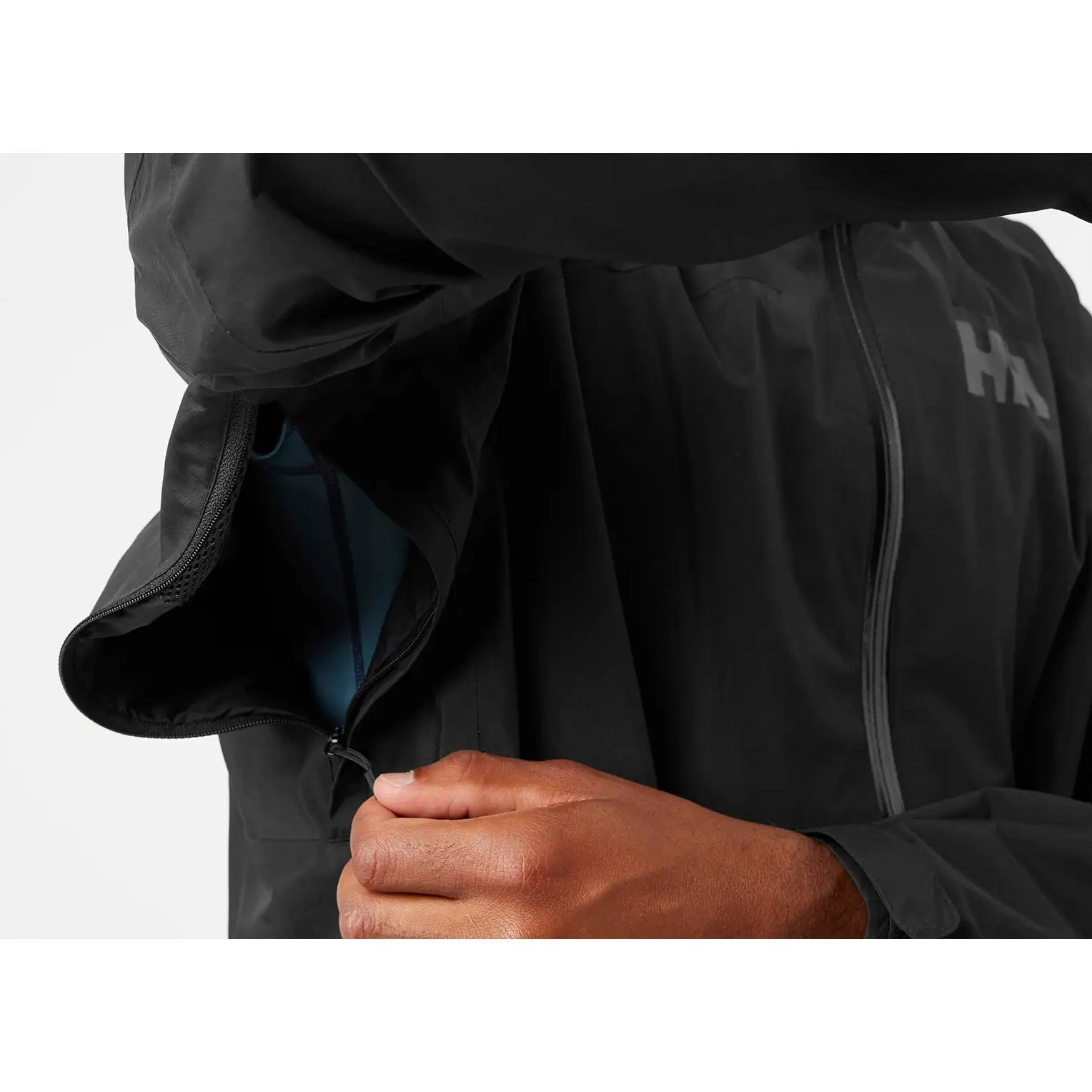 Helly Hansen Verglas 2L Ripstop Shell Jacket Herrejakke - Black 6 Helly Hansen Verglas 2L Ripstop Shell Jacket Herrejakke - Black - Billede 6