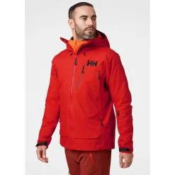 Helly Hansen Men's Odin 9 Worlds 2.0 Jacket - Alert Red -Tilbud Try Ski Butik 62938 222 3 onbody1