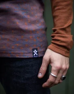 Bula Geo Merino Wool Crew Skiundertrøje Herre -Tilbud Try Ski Butik 720510 20 2