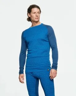 Bula Geo Merino Wool Crew Skiundertrøje Herre -Tilbud Try Ski Butik 720510 GEO MERINO WOOL CREW DSKY MODEL 1 Bula