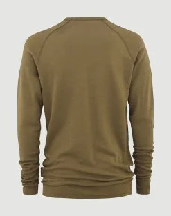 Bula Geo Merino Wool Crew Skiundertrøje Herre -Tilbud Try Ski Butik 720510 GEO MERINO WOOL CREW MOSS PRODUCT 2 Bula