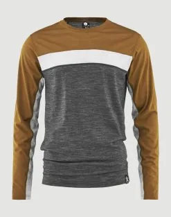 Bula Retro Wool Crew Skiundertrøje Herre -Tilbud Try Ski Butik 720573 Retro Merino Wool Crew RUBBRM PRODUCT 1 Bula