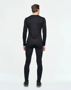 Bula Base Crew Skiundertrøje Herre 15 Bula Base Crew Skiundertrøje Herre -Tilbud Try Ski Butik 720730 Base Crew BLACK MODEL 4 Bula