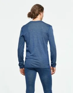 Bula Base Crew Skiundertrøje Herre 19 Bula Base Crew Skiundertrøje Herre -Tilbud Try Ski Butik 720730 Base Crew DENIM MODEL 2 Bula