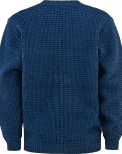 Bula Skeg Wool Sweater Striktrøje Herre -Tilbud Try Ski Butik 720795 Skeg Wool Sweater DENIM PRODUCT 2 Bula