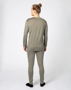 Bula Aztec Merino Wool Crew Skiundertøj Sæt Herre -Tilbud Try Ski Butik 720817 Aztec Merino Wool Crew SAGE MODEL 4 Bula