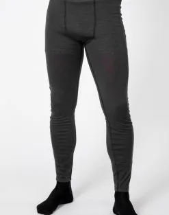 Bula Aztec Merino Wool Crew Skiundertøj Sæt Herre -Tilbud Try Ski Butik 720818 Aztec Merino Wool Pants DGREY MODEL 1 Bula