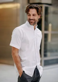 YOU Oxford Skjorte Herre - Kortærmet 8 YOU Oxford Skjorte Herre - Kortærmet -Tilbud Try Ski Butik 8410