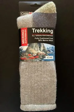 Charm Trekking Sokker 80 % Uld - Grå