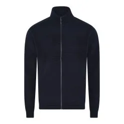 Clipper Saltum Cardigan Stand Up Collar Zip - Sømandstrøje