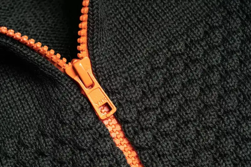 Clipper Saltum Cardigan Stand Up Collar Zip - Sømandstrøje 8 Clipper Saltum Cardigan Stand Up Collar Zip - Sømandstrøje - Billede 8